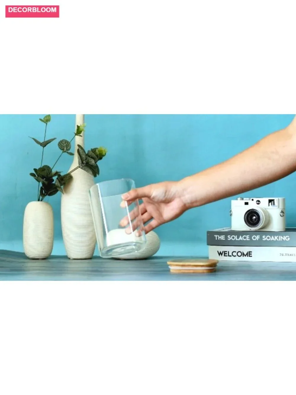 Glass Storage Canisters with Bamboo Lids, Set of 7, Airtight Food Jars for